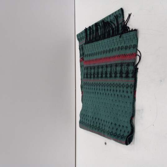 Cashmere Ping & Green Scarf image number 2