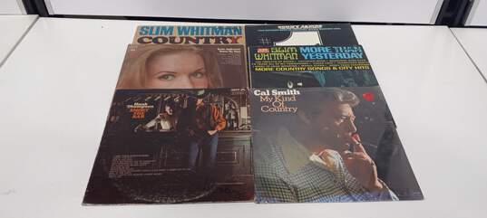 Bundle of 6 Assorted Country Records image number 1