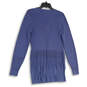 NWT Womens Blue Long Sleeve Button Front Cardigan Sweater Size XL image number 4