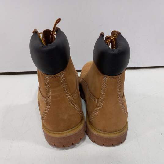 Timberland Lace Up Tan Boots Size 11M image number 4