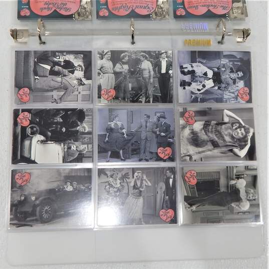 2 Sets of Vintage I Love Lucy 1991 Pacific & 50th Anniversary Complete Trading Card Sets image number 8