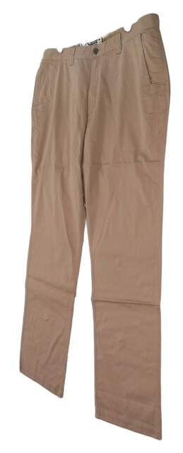 NWT Mountain Khakis Mens Brown Flat Front Straight Leg Chino Pants Size 40X36 alternative image