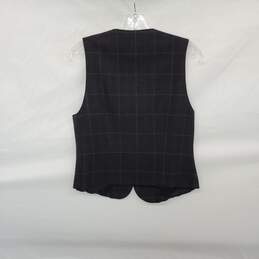 Pendleton Dark Gray Wool Lined Vest WM Size 4 alternative image