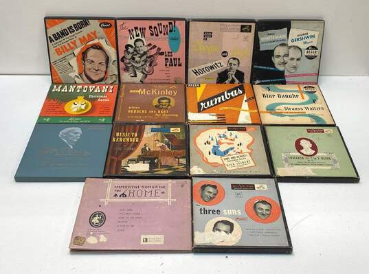 Lot of Vintage 7" Record Box Sets image number 1