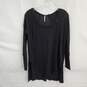 Free People Black Lightweight Pullover Top Size XS image number 1