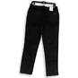 NWT Mens Black Denim Dark Wash Pockets Slim Fit Straight Jeans Size 32x30 image number 2