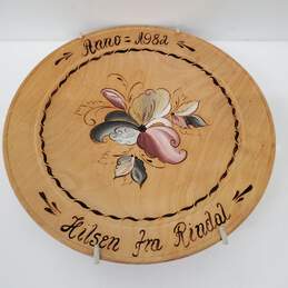 Decorative Wooden Plate - Wall Decoration