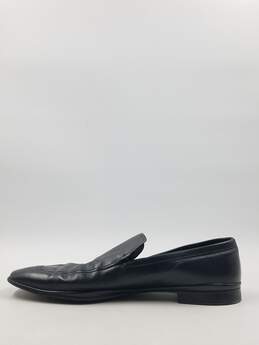 Authentic Prada Black Leather Loafers M 10.5 alternative image
