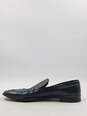 Authentic Prada Black Leather Loafers M 10.5 image number 2