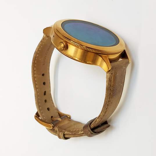 Buy the Fossil DW5A Gold Smart Watch | GoodwillFinds
