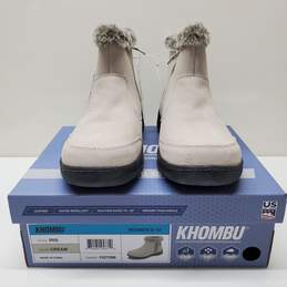 Khombu Iris Cream Women's Boots Size 10 with BOX