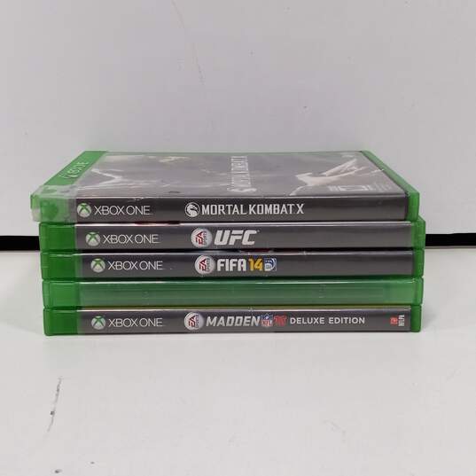 Lot of Five Microsoft Xbox One Video Games image number 3