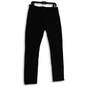 Mens Black Denim Dark Wash 5 Pocket Design Straight Leg Jeans Size 30x32 image number 1
