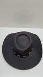 Shyanne Gray 100% Wool Cowboy Hat O/S NWT image number 2