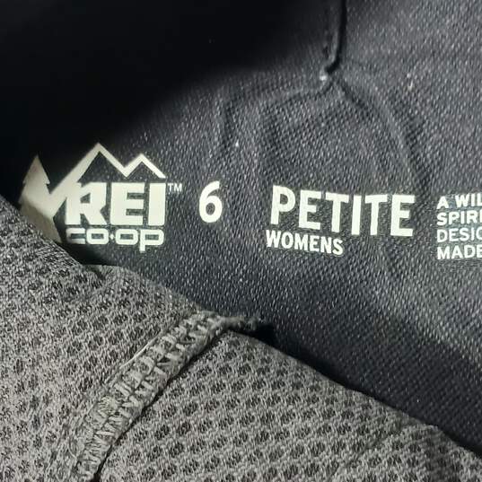 REI Women's Black Screeline Hybrid Pants Size 6 Petite image number 5