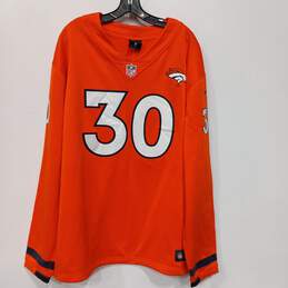 Nike NFL Team Apparel Denver Broncos Philip Lindsay Jersey #30 Size 3XL