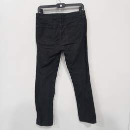 J. Crew Women's City Fit Black Corduroy Pants Size 27S alternative image
