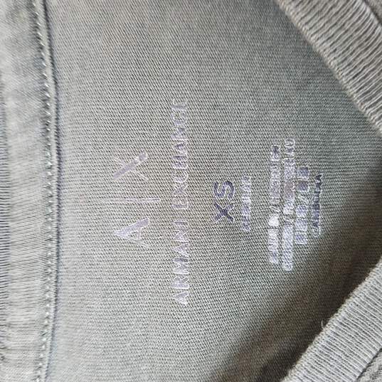 Armani Exchange Women's T Shirt XS Green image number 3