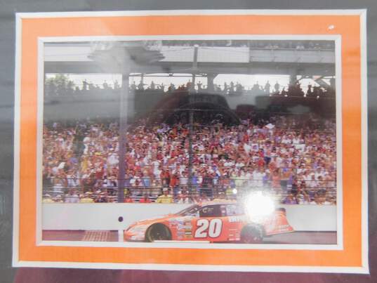 Tony Stewart LTD ED Autographed Display & Race Used Tire w/ COA NASCAR image number 7