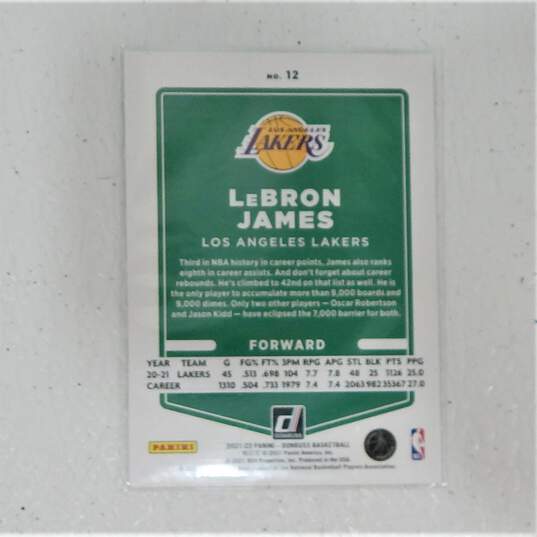 5 LeBron James Basketball Cards Lakers Cavs image number 9