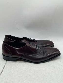 Mezlan Vero Cuoio Mens Burgundy Oxford Dress Shoes Size 12 M W-0541831-B
