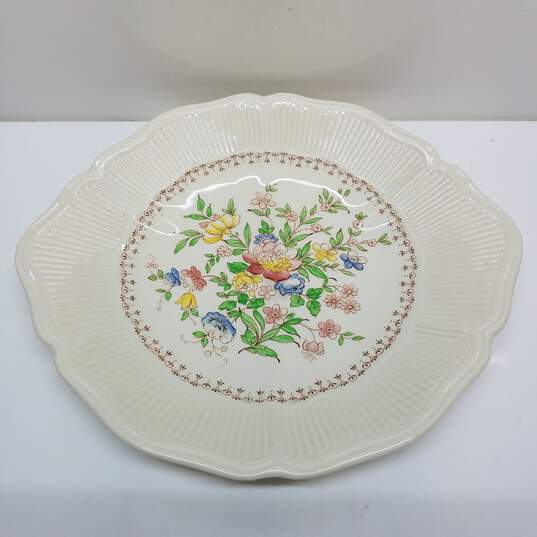 Vintage Royal Doulton The Medford  cake plate - chipped image number 4