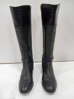 Marc Fisher Black Tall Boots Women's Size 10M