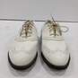 Reebok Women's White Leather Golf Shoes Size 7 image number 2