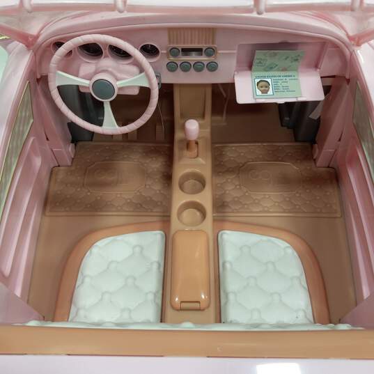 Our Generation Pink In the Drivers Seat Retro Cruiser for 18in Dolls image number 5