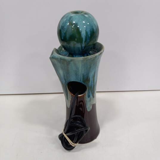 Hand Made Ceramic Glazed Electric Water Fountain image number 4