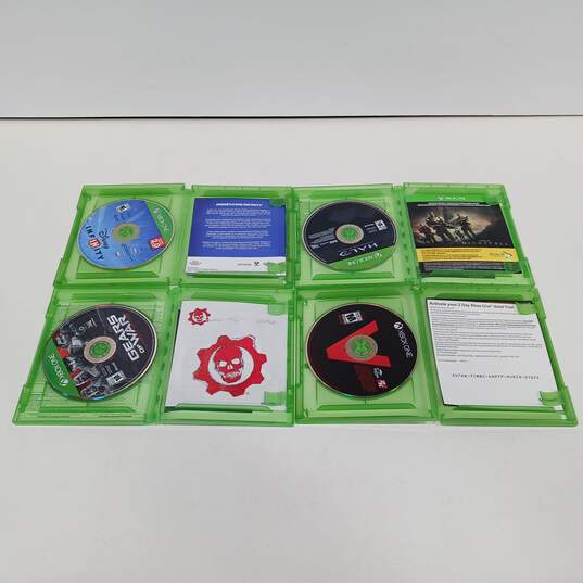 Bundle of 5 Xbox One Video Games image number 2