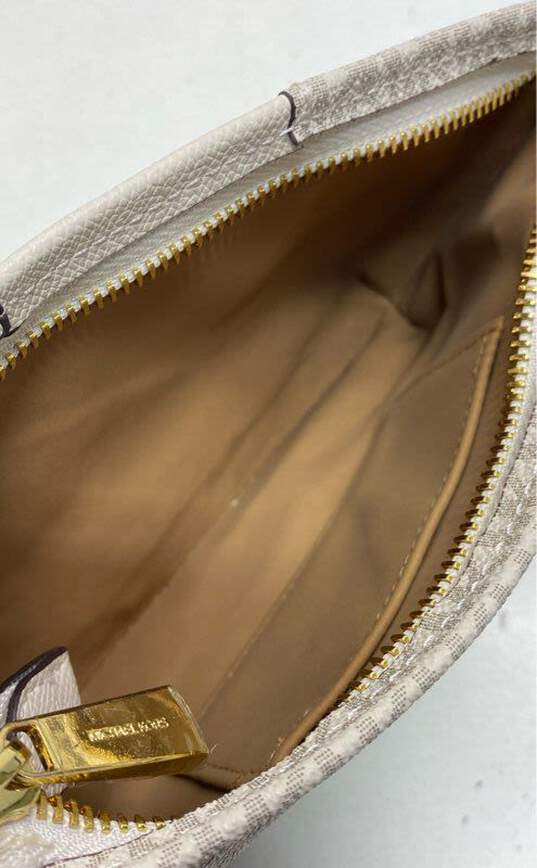 Michael Kors Monogram Cream 556137 Belt Bag Size L/XL image number 3