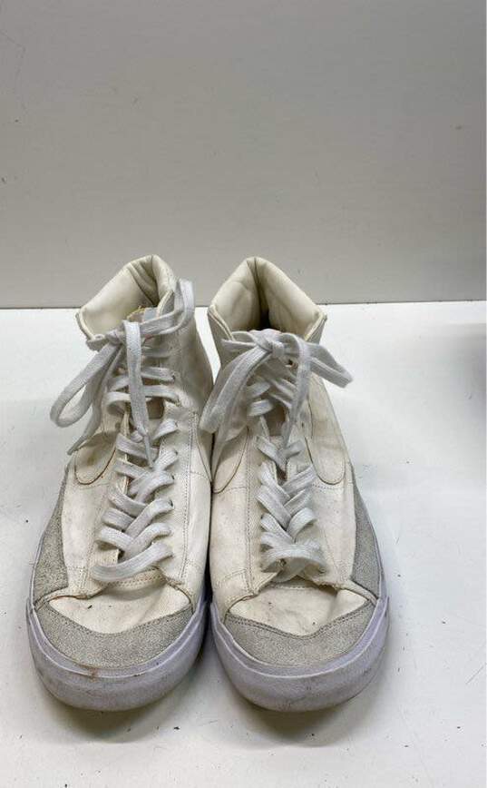 Nike Blazer Mid 77 Vintage Sail White Sneakers CD8238-100 Size 14 image number 5
