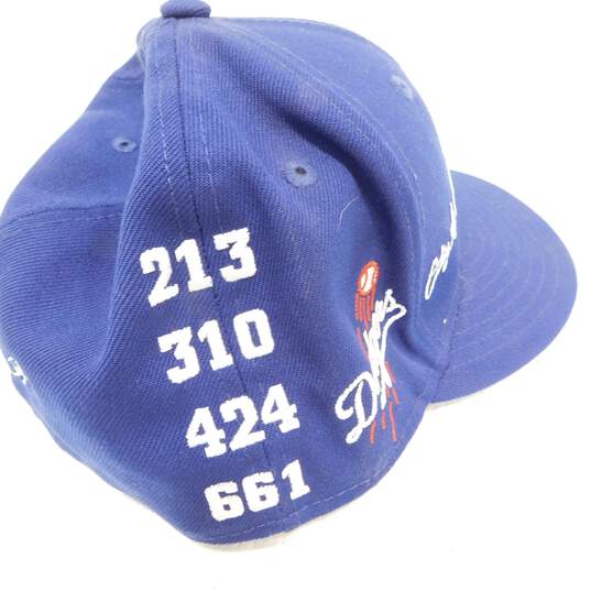 Los Angeles Dodgers New Era 59Fifty City of Angels Fitted Hat 7 5/8 image number 4