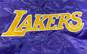 NBA Men's Purple/Gold Satin LA Lakers Jacket- 3XL image number 5