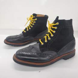 Mark McNairy New Amsterdam Black Country Brogue Boot Men's Size 12