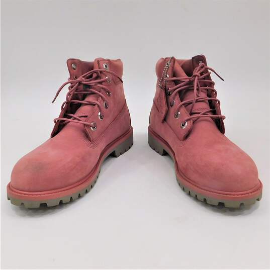 Boys Timberland Suede Nubuck Boots Size: 6.5 IOB NWT image number 2