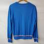 Tory Sport Performance Merino Blue V-Neck Pullover Sweater LG NWT image number 2