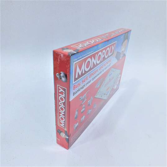 Monopoly Classic Board Game By Hasbro SEALED with new tokens image number 2