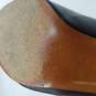 Bally Leather Pump Women's Sz 6B Chocolate Brown image number 7