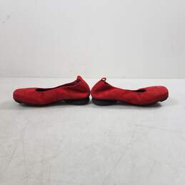 Arche Red Suede Ballet Flats WM Size 36 alternative image