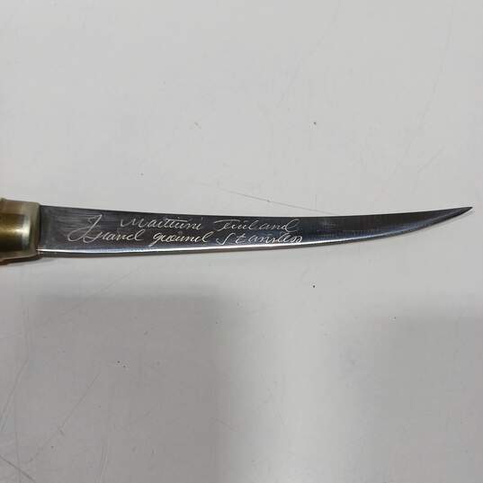 Fish Knife w/ Leather Sheath image number 3