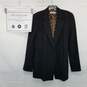 AUTHENTICATED Dolce & Gabbana Black Viscose Blend Blazer Wms Size 40 image number 1