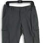 Womens Gray Flat Front Flap Pocket Straight Leg Hiking Pants Size 9 image number 2