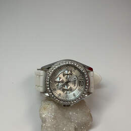 Designer Fossil ES-2344 Silver-Tone Stainless Steel Analog Wristwatch