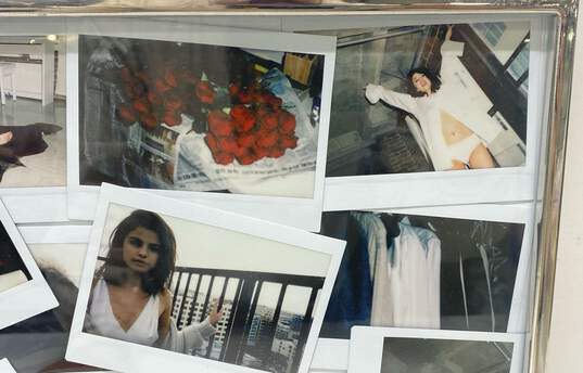 Framed Set of Candid Original Polaroids of Selena Gomez image number 4