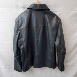Marc New York Andrew Marc Black Leather Jacket Size XL alternative image