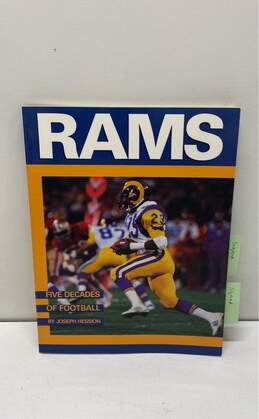 Los Angeles Rams - Five Decades of Football by J. Hession- Signed by Former Rams