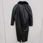 Men’s Pelle Studio Leather Fur Trimmed Trench Coat W/Removable Liner Sz M image number 5