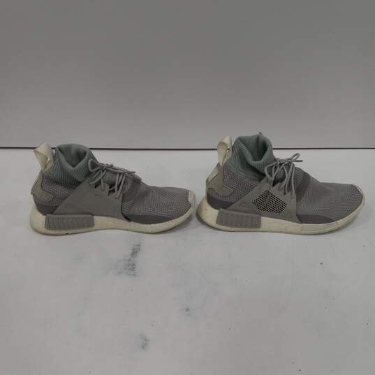 Adidas Men's NMD Grey Sneaker, grey Size 12 image number 4